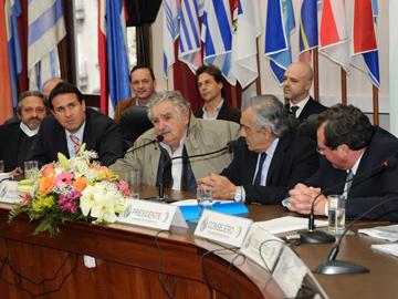 Presidente de la República, José Mujica, en el Congreso de Intendentes