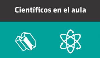 Logo de "Científicos en el Aula".