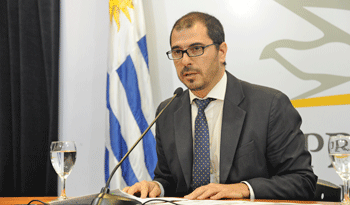 Prosecretario de la Presidencia y director superior del Sinae, Juan Andrés Roballo