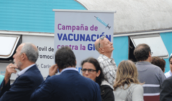 Centro de vacunación