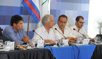 Presidente Vázquez en Consejo de Ministros