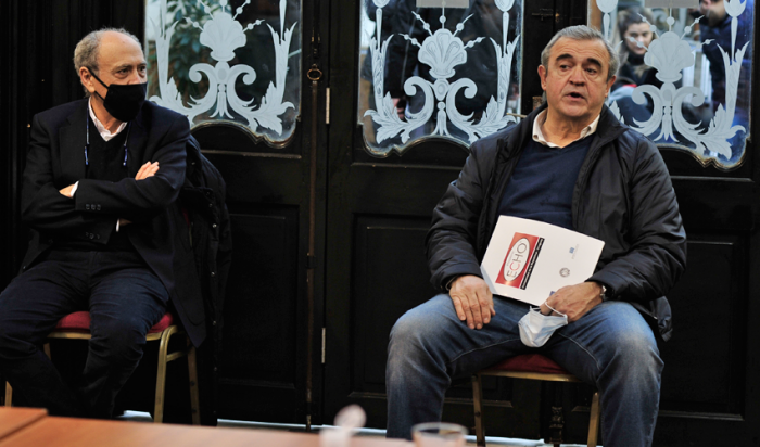 Henry Cohen y Jorge Larrañaga