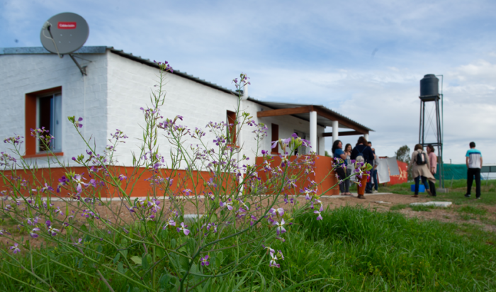 Obras de Mevir en San Antonio, Canelones