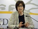 Ministra Marina Arismendi en conferencia de prensa luego del Consejo de Ministros en Torre Ejecutiva Ministra Marina Arismendi en conferencia de prensa luego del Consejo de Ministros en Torre Ejecutiva
