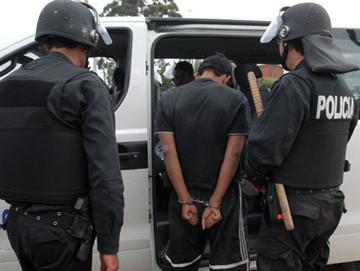 Policías en acción