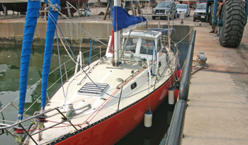 Velero por rematar