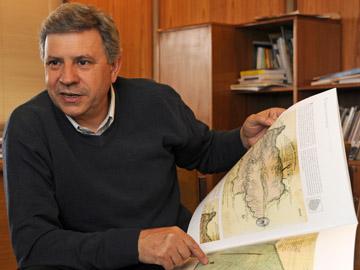 Director nacional de Topografía, Jorge Franco