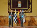 Presidente Vázquez recibido por el presidente de la Xunta de Galicia, Alberto Nuñez Feijóo