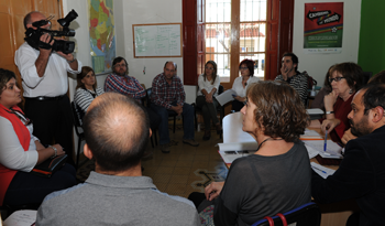 Ministra Marina Arismendi en reuniones con grupos de la sociedad civil