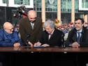 Firma de convenio ONAJPU - Centro Ceibal
