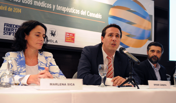 Diego Cánepa en cierre del seminario internacional sobre uso medicinal de la marihuana