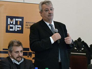 Autoridades en lanzamiento de Trazabilidad de Obra Pública