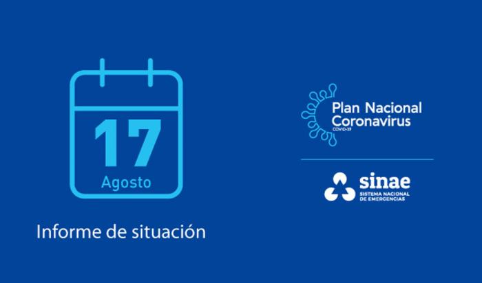 Portada del reporte diario del Sinae