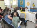 Autoridades del ministerio de Educación y Cultura en Treinta y Tres con vecinos