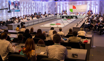 Cumbre Iberoamericana en plena sesión en Veracruz (Presidencia de México)