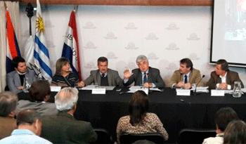 Tabaré Aguerre en conferencia de prensa