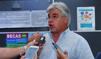 Ministro Tabaré Aguerre en Salto