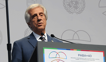 Tabaré Vázquez en Segunda Conferencia de Alto Nivel de las Naciones Unidas sobre la Cooperación Sur-Sur