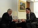 Los embajadores del Reino Unido, Alemania y Egipto presentan cartas credenciales