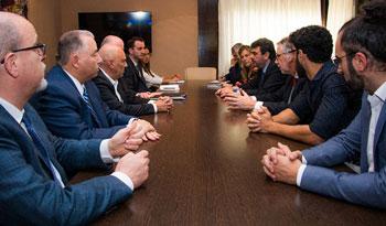 Encuentro de autoridades del Ministerio del Interior con asesores de Rudolph Giuliani