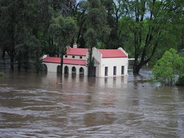 Casa inundada