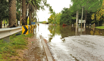 Inundación en San Ramón