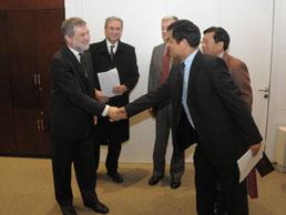 Recepción del Ministro Kreimerman a empresarios chinos