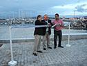 Inauguración de obras en puerto de Piriápolis
