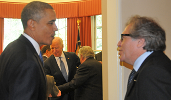 Canciller Luis Almagro con el Presidente de Estados Unidos, Barack Obama Canciller Luis Almagro con el Presidente de Estados Unidos, Barack Obama