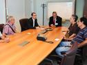 Encuentro de delegación de Crysol con el prosecretario de Presidencia, Juan Andrés Roballo