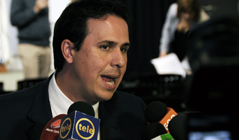 Prosecretario de Presidencia, Diego Cánepa