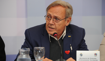 Ministro interino de Vivienda, Ordenamiento Territorial y Medio Ambiente, Jorge Rucks