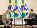 Encuentro entre José Mujica y Dilma Rousseff
