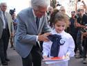 Presidente Vázquez en Escuela N° 193