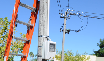 Tendido eléctrico de UTE