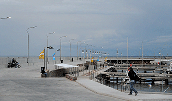 Nuevo muelle de Piriápolis