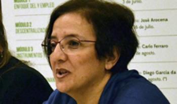 Directora Nacional de Empleo del Ministerio de Trabajo y Seguridad Social, Gabriela Rodríguez