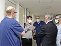 Especialistas en tratamiento de COVID-19 israelíes visitaron las instalaciones del Hospital Maciel