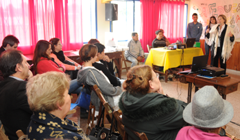 Ministra María Julia Muñoz en inauguración del Cecap en Fray Bentos