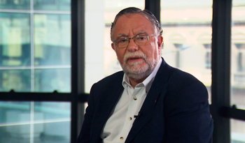 Ministro de Trabajo y Seguridad Social, José Bayardi