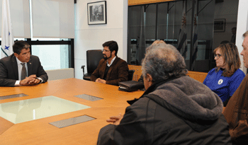 Reunión entre Sendic y familiares de víctimas de siniestros de tránsito