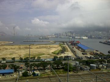 Vista aérea de Corea