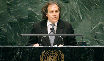 Canciller Luis Almagro habla en la ONU