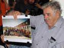 Presidente Muijica en recorrida del Plan Juntos en Camino de las Tropas y Luis Batlle Berres