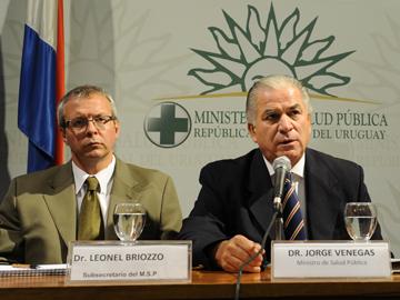 Leonel Briozzo y Jorge Venegas