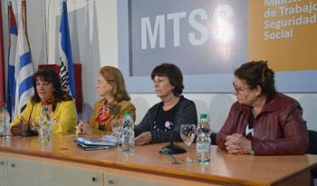 Cristina Demarco, Blanca Rodríguez, Marisa Lindner, Edith Moraes