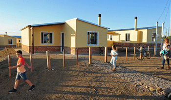 Casas construidas por Mevir