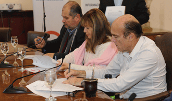Álvaro Viviano, Gabriela Fulco y Daniel Martínez