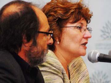 Daniel Olesker y Mirtha Roses (OPS)