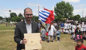 Juan Andrés Roballo en barrio Casavalle